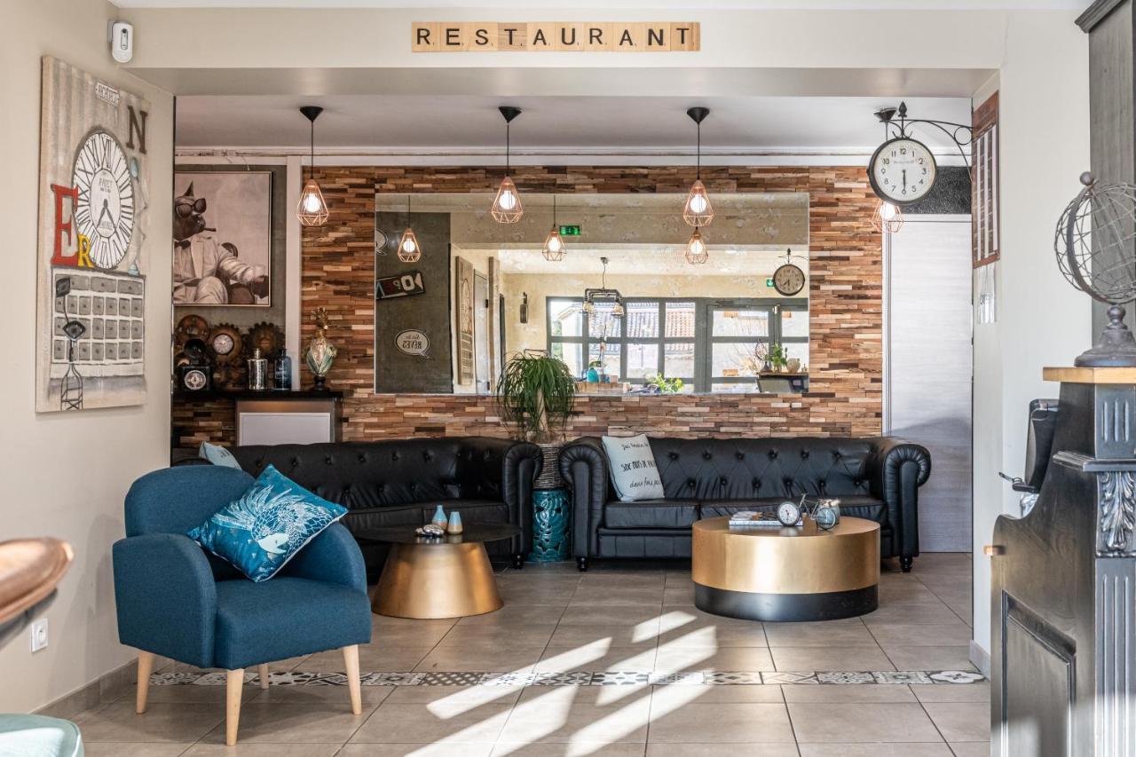 L'Horloge Gourmande Hotel Donzere Luaran gambar