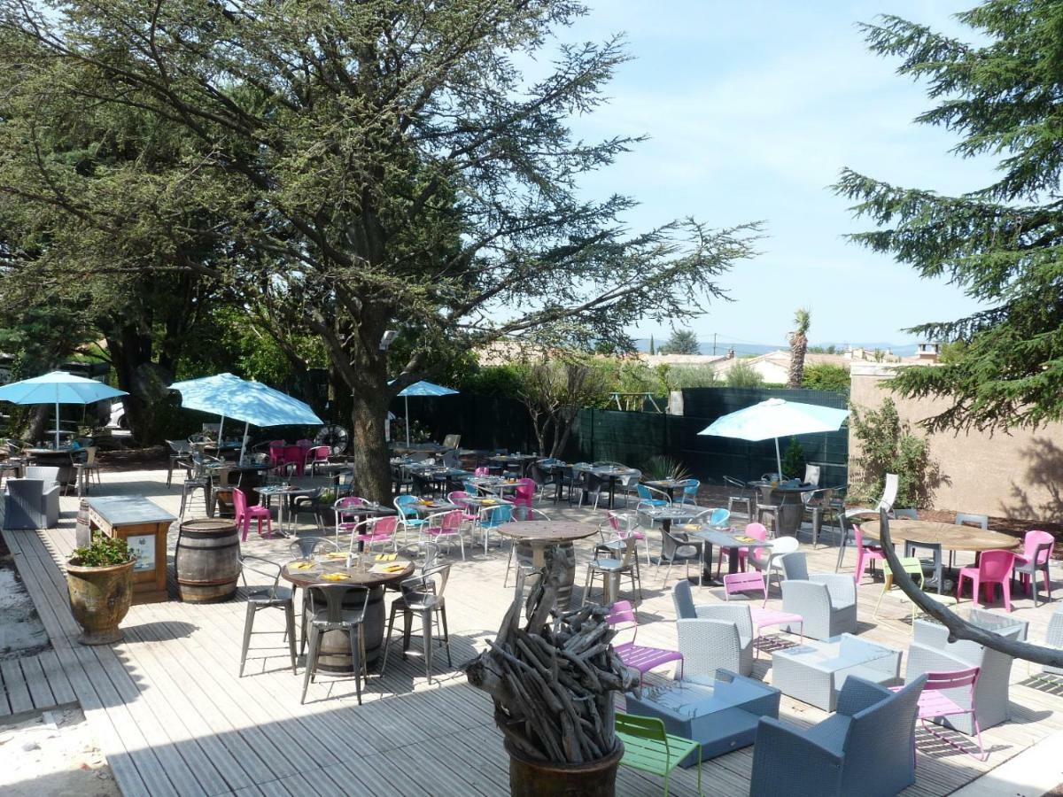 L'Horloge Gourmande Hotel Donzere Luaran gambar