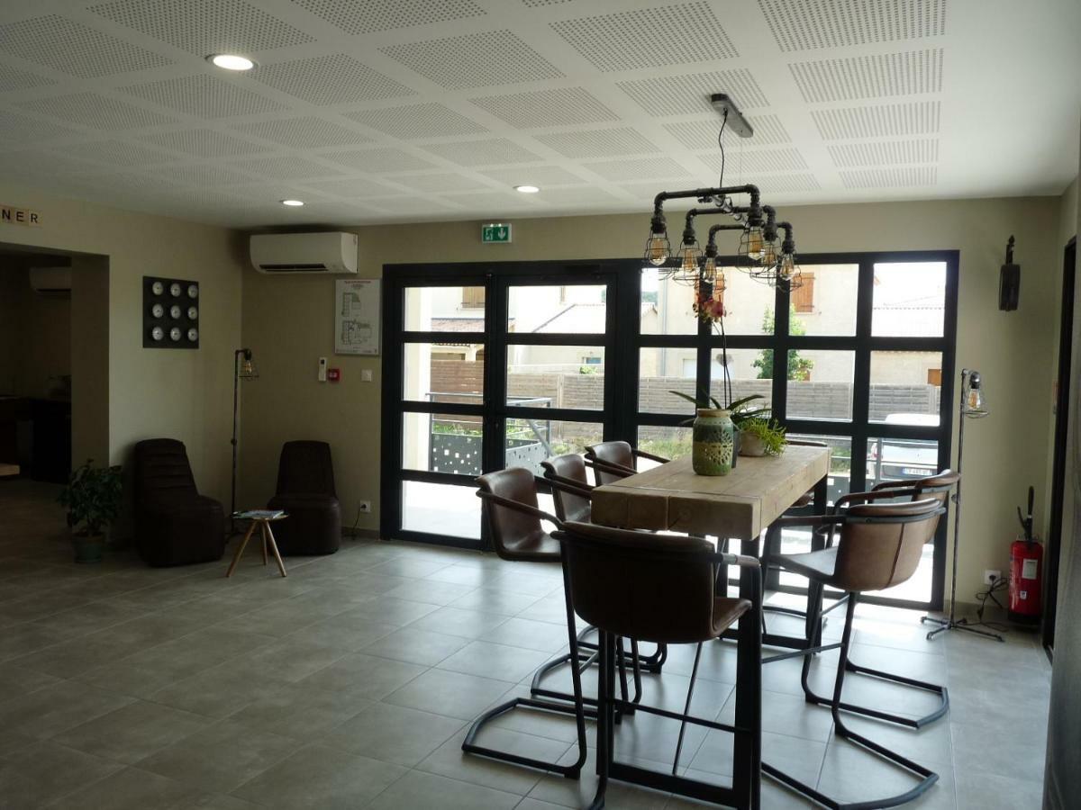 L'Horloge Gourmande Hotel Donzere Luaran gambar